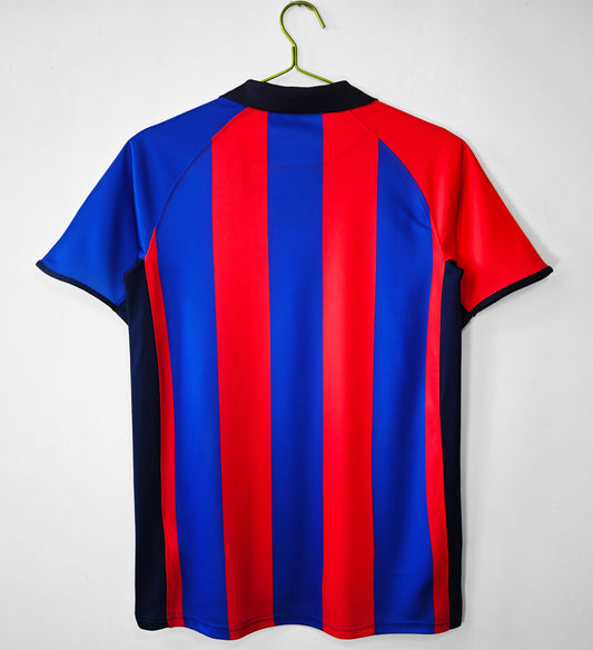 MAILLOT RETRO FC BARCELONE DOMICILE 2001/2002