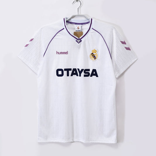 MAILLOT RETRO REAL MADRID DOMICILE 1990/1991
