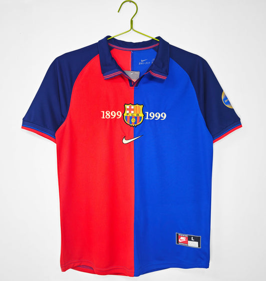 MAILLOT RETRO FC BARCELONE DOMICILE 1999/2000