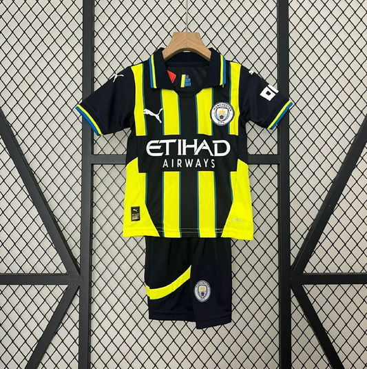 Kit Enfant Manchester City extérieur 2024-25