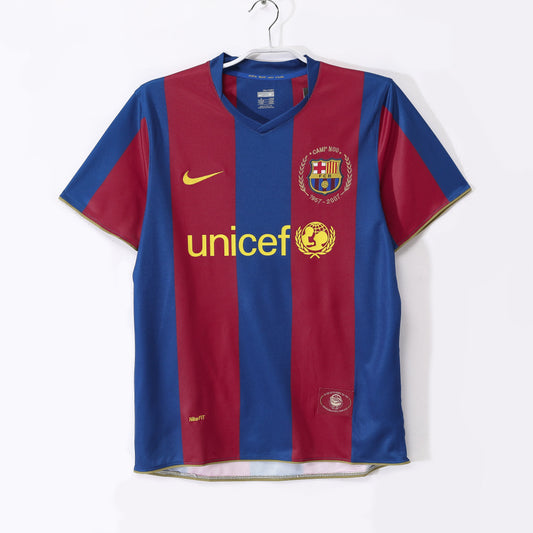 MAILLOT RETRO FC BARCELONE DOMICILE 2007/2008