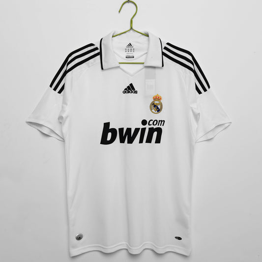 MAILLOT RETRO REAL MADRID DOMICILE 2008/2009