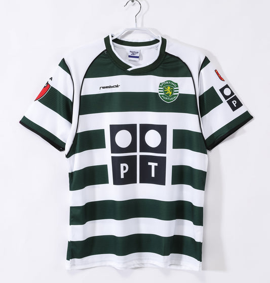 MAILLOT RETRO SPORTING DOMICILE 2001/2002